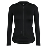 Rapha Women's Pro Team Long Sleeve Lightweight Jersey Black/Dark Grey / XXS Apparel - Clothing - Women's Jerseys - Road