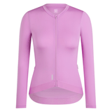 Rapha Women's Pro Team Long Sleeve Lightweight Jersey Silver/Quartz / XXS Apparel - Clothing - Women's Jerseys - Road