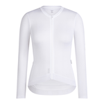Rapha Women's Pro Team Long Sleeve Lightweight Jersey White/Silver / XXS Apparel - Clothing - Women's Jerseys - Road