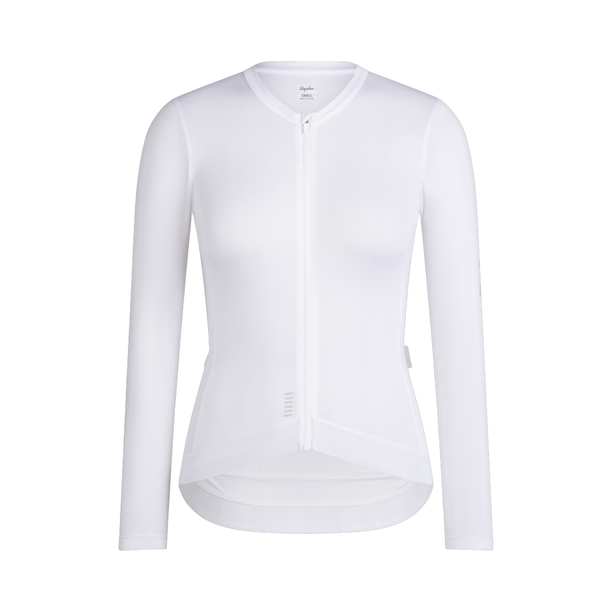 Rapha Women's Pro Team Long Sleeve Lightweight Jersey White/Silver / XXS Apparel - Clothing - Women's Jerseys - Road