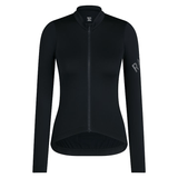 Rapha Women's Pro Team Long Sleeve Midweight Jersey Black/Grey / XX-Small Apparel - Clothing - Women's Jerseys - Road