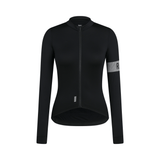 Rapha Women's Pro Team Long Sleeve Midweight Jersey II Black/White / XXS Apparel - Clothing - Women's Jerseys - Road