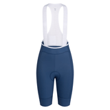 Rapha Women's Pro Team Training Bib Shorts II - Regular Denim Blue/White / XXS Apparel - Clothing - Women's Bibs - Road