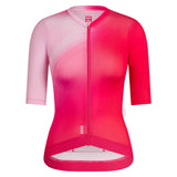 Rapha Women's Pro Team Training Jersey Surface Print - Pink / XXS Apparel - Clothing - Women's Jerseys - Road