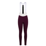 Rapha Women's Pro Team Winter Tights III Plum/White / XXS Apparel - Clothing - Women's Bibs - Road - Bib Tights