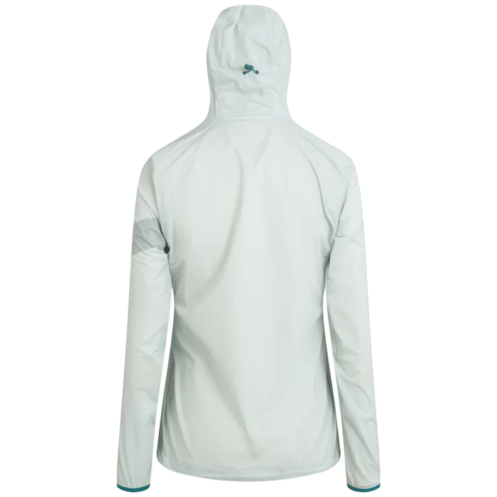 Rapha Women's Trail Lightweight Jacket Egg Shell/Blue Green Medium Apparel - Clothing - Women's Jackets - Mountain