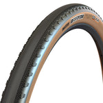 Receptor Maxxis, Receptor, Gravel Tire, 650x47B, Folding, Tubeless Ready, Dual, EXO, 120TPI, Tanwall Gravel Tires