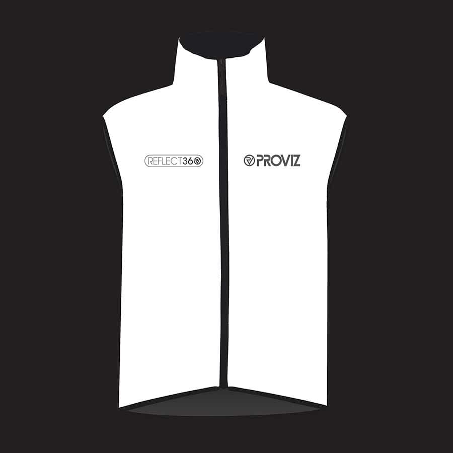 REFLECT360 Men Proviz, REFLECT360, Vest, Men, Silver, XXL Vests