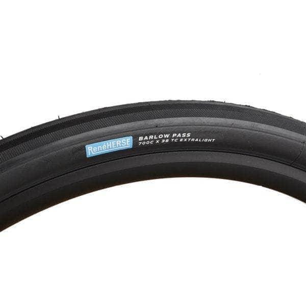 Rene Herse Barlow Pass TC Tire 700c x 38mm / Black / Extralight Parts - Tires - Gravel