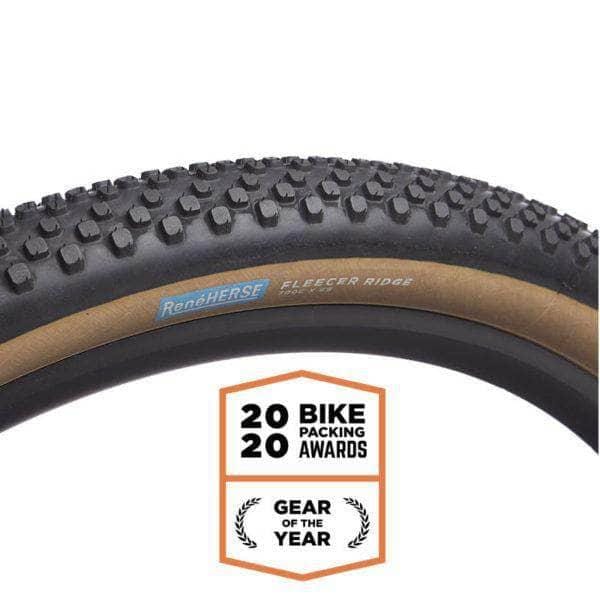 Rene Herse Fleecer Ridge TC Tire 700c x 55mm / Tan / Standard Parts - Tires - Gravel