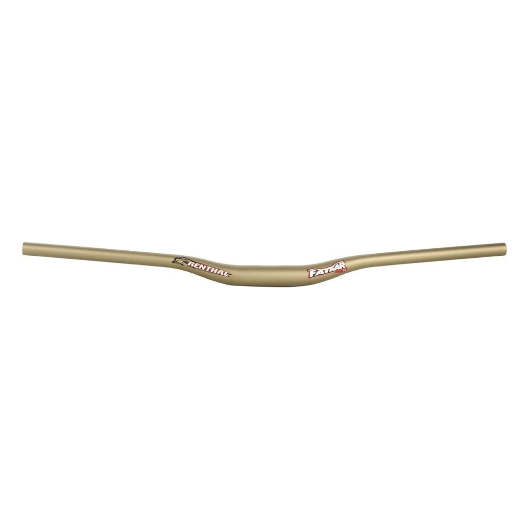 RENTHAL FATBAR RISER 35MM CLAMP 800MM WIDE 20MM RISE GOLD Parts - Handlebars - Flat