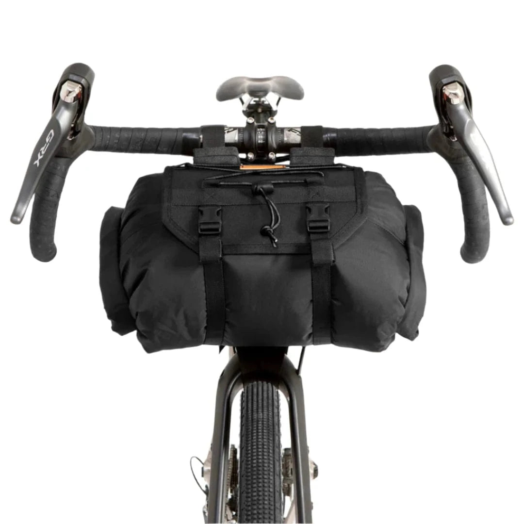 Restrap Bar Bag Black/Black / 14L Accessories - Bags - Handlebar Bags