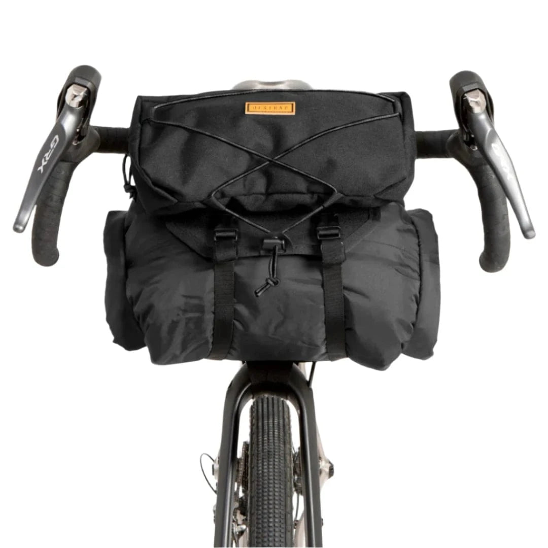 Restrap Bar Bag Black/Black / 17L Accessories - Bags - Handlebar Bags