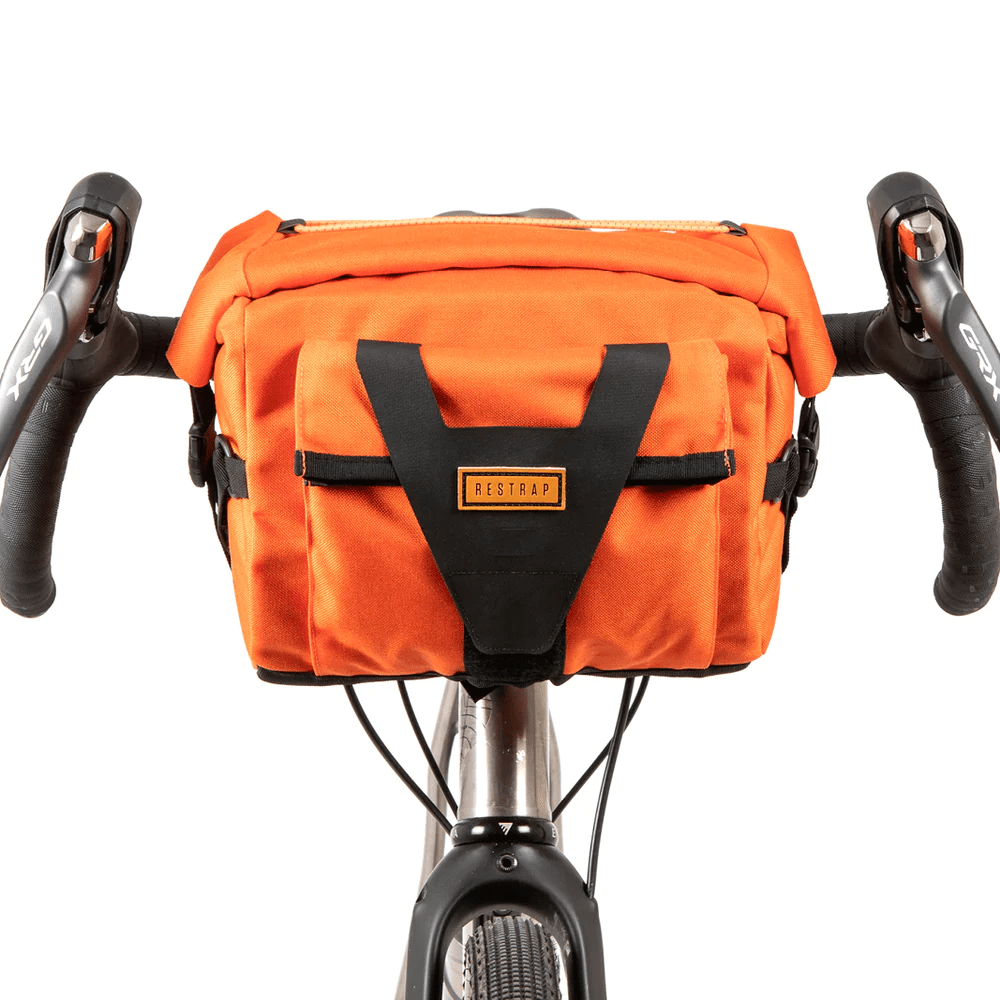 Restrap Bar Pack Orange Accessories - Bags - Handlebar Bags