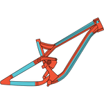 Ride Wrap Covered Protection Kit MTB Fork / Clear Gloss / Unisize Accessories - Frame Protection
