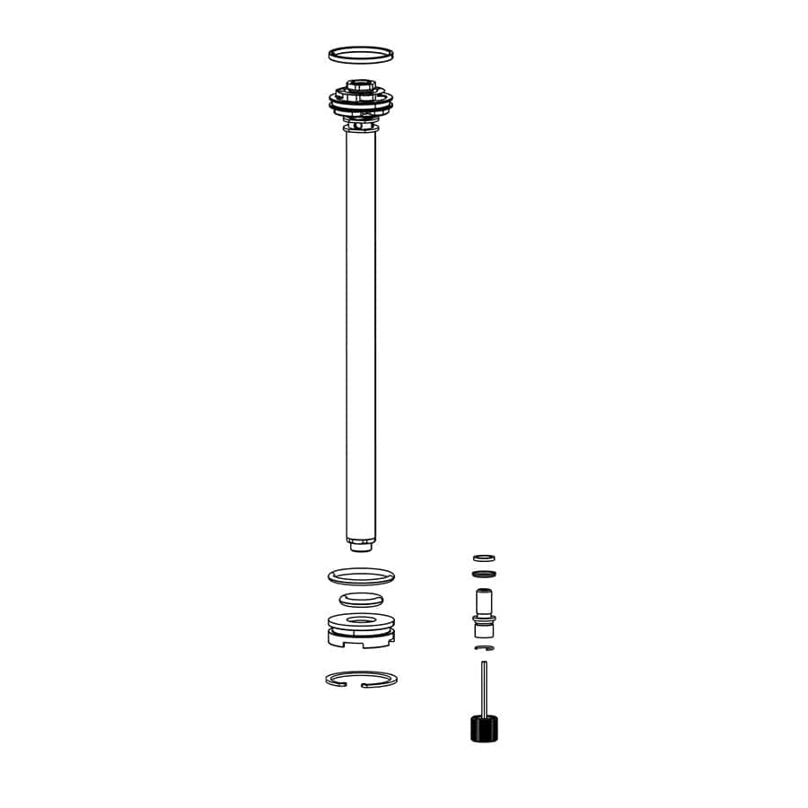 RockShox 11.4015.416.020 Mico And Mico DH RockShox, 11.4015.416.020 Rbd Dpr Mico & MiCo dh compatible with all Lyrik models and years Fork Repair Parts