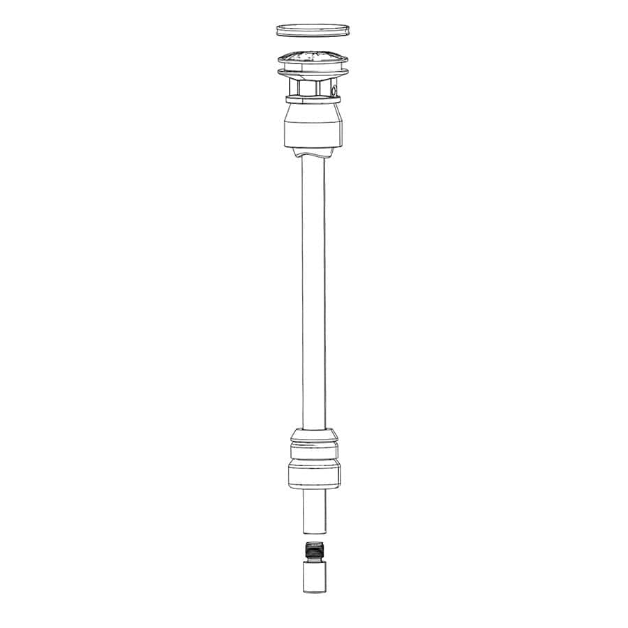 RockShox Air Shaft - SID 35 C1 110 RockShox, Air Shaft for SID 35 C1 110, 11.4018.111.007 Fork Repair Parts