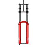 RockShox BoXXer Ultimate D2 27.5'', DebonAir+ W/ButterCups, 200mm, 1-1/8'', 20x110mm Boost TA, Rake: 48mm, Red Suspension Forks