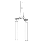 RockShox CSU Reba 29B 120 DFBLK RockShox, CSU for Reba 29B 120 DFBLK, 11.4018.008.548 Fork Repair Parts