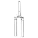 RockShox CSU RVL 35 DB 29 51 DFBLK RockShox, CSU for RVL 35 DB 29 51 DFBLK, 11.4018.008.581 Fork Repair Parts