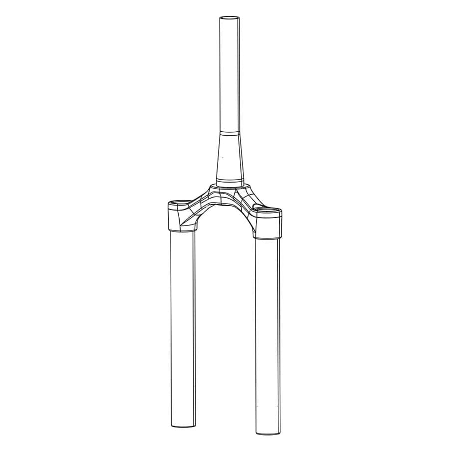 RockShox CSU RVL 35 DB 29 51 DFBLK RockShox, CSU for RVL 35 DB 29 51 DFBLK, 11.4018.008.581 Fork Repair Parts