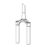 RockShox CSU SID 29 51 DFBLK RockShox, CSU for SID 29 51 DFBLK, 11.4018.008.472 Fork Repair Parts