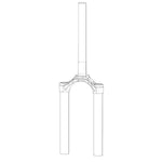 RockShox CSU SID SA 29 46OS 1-1/8 DFBLK RockShox, CSU for SID SA 29 46OS 1-1/8 DFBLK, 11.4018.008.257 Fork Repair Parts