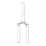 RockShox CSU SID SA 29 51OS TPR DFBLK RockShox, CSU for SID SA 29 51OS TPR DFBLK, 11.4018.008.268 Fork Repair Parts