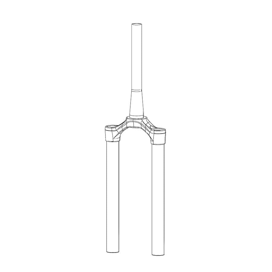 RockShox CSU ZEB 44OS 63OD ANO BLK RockShox, CSU for ZEB 44OS 63OD ANO BLK, 11.4018.090.036 Fork Repair Parts