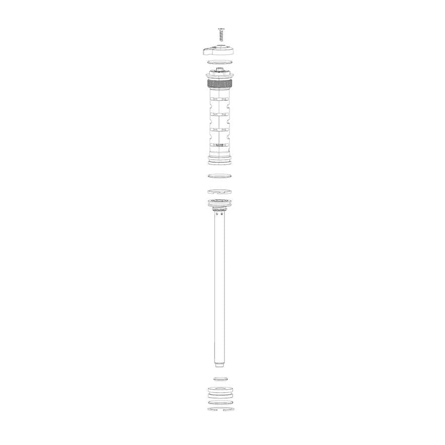 RockShox Damper - 35G RL Crown RockShox, Damper for 35G RL Crown, 11.4018.088.002 Fork Repair Parts