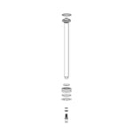 RockShox Damper - RVL 26/27/29 RockShox, Damper for RVL 26/27/29, 11.4018.025.003 Fork Repair Parts