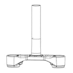 RockShox Lower Crown - BoXXer C1 10 OS, 11.4018.094.000 Fork Repair Parts