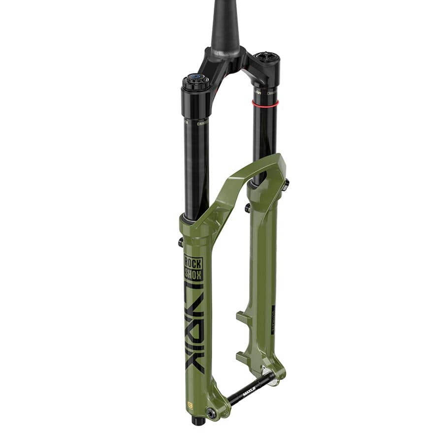 RockShox Lyrik Ultimate D2 27.5'', DebonAir+ W/ButterCups, 140mm, 1-1/8''-1.5'', 15x110mm TA, Rake: 37mm, Green / 275 Suspension Forks