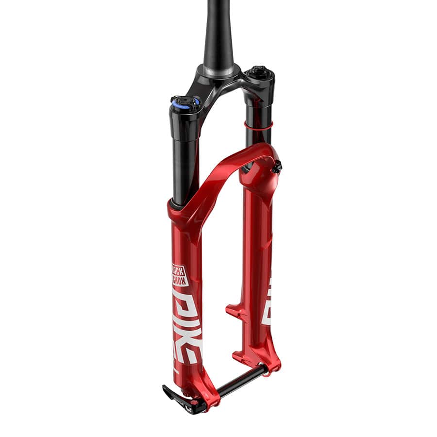 RockShox Pike DJ A4 RockShox, Pike DJ A4, Suspension Fork, 26'', Air, 100mm, 1-1/8''-1.5'', 15x100mm TA, Rake: 40mm, Red Suspension Forks