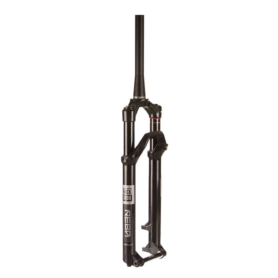 RockShox Reba Gold 2P Remote B1 RockShox, Reba Gold 2P Remote B1, Suspension Fork, 29'', DebonAir, 100mm, 1-1/8''-1.5'', 15x110mm TA, Rake: 44mm, Black, Remote: Sold Separately Suspension Forks