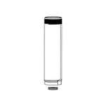 RockShox SDLX ThruShaft Damper Body 62.5mm, 11.4118.054.002 Shock Repair Parts