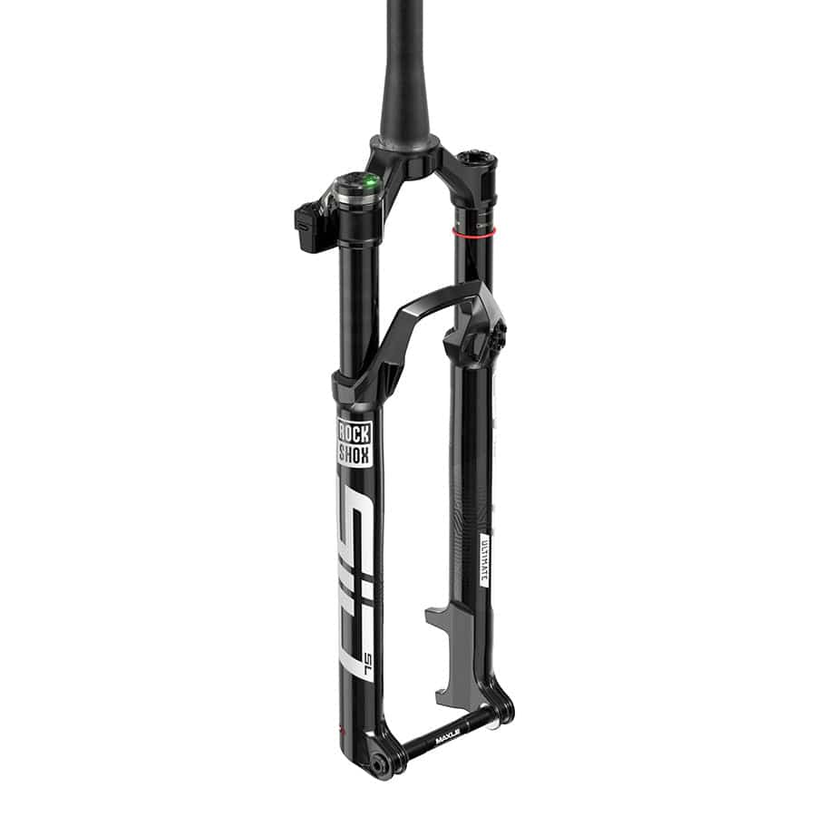 RockShox SID SL Flight Attendant E2 100mm, 1-1/8''-1.5'', 15x110mm TA, Rake: 44mm, Black, Remote: Sold Separately Suspension Forks