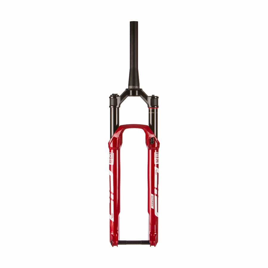 RockShox SID SL Ultimate 2P Remote E1 110mm, 1-1/8''-1.5'', 15x110mm TA, Rake: 44mm, Red, Remote: Sold Separately Suspension Forks