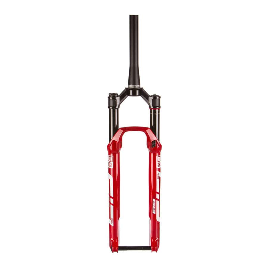 RockShox SID SL Ultimate 3P Crown E1 110mm, 1-1/8''-1.5'', 15x110mm TA, Rake: 44mm, Red Suspension Forks