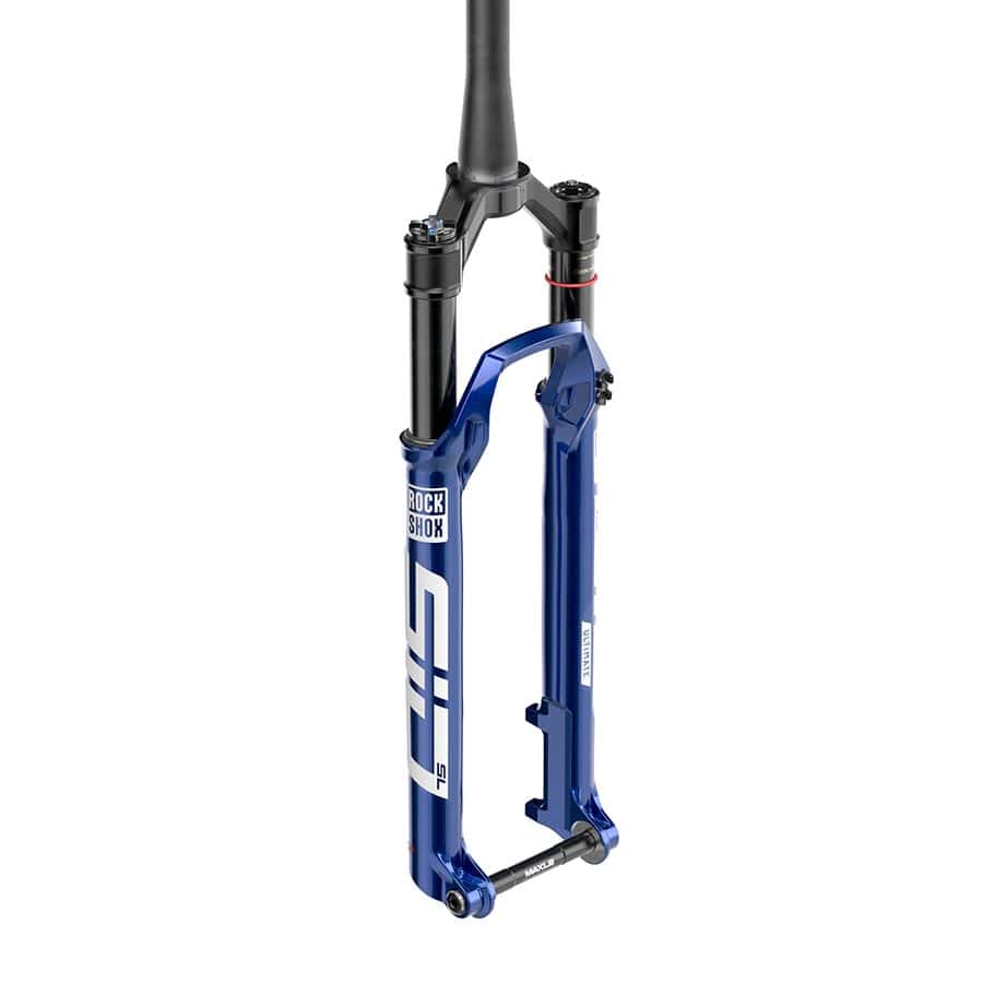 RockShox SID SL Ultimate 3P D1 10mm, 1-1/8''-1.5'', 15x110mm TA, Rake: 44mm, Blue / 29 Parts - Forks - Suspension