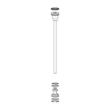 RockShox Spring - Pike DJ 100 RockShox, Solo Air Spring for Pike DJ 100, 11.4018.010.146 Fork Repair Parts