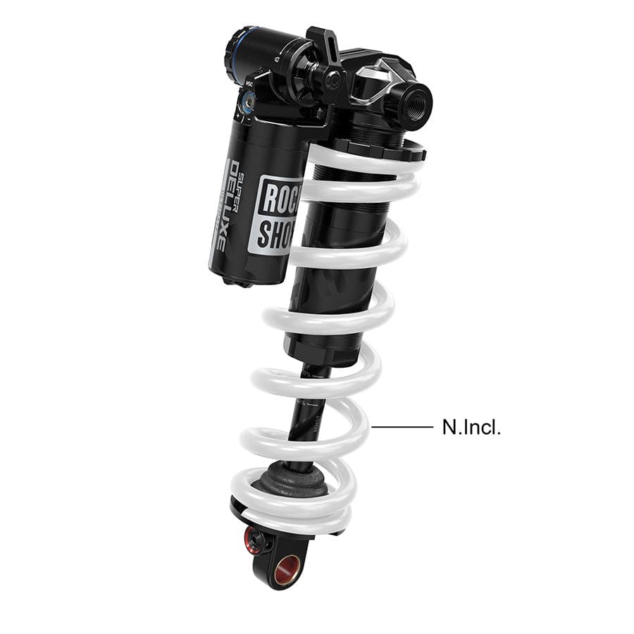 RockShox Super Deluxe Ultimate Coil RC2T RockShox, Super Deluxe Ultimate Coil RC2T, Rear shock, 165x45, Shaft Eyelet: Standard, Body Eyelet: Trunnion, Linear Reb/Low Comp, Adj Hydraulic Bottom Out, 320lb Threshold Rear shocks