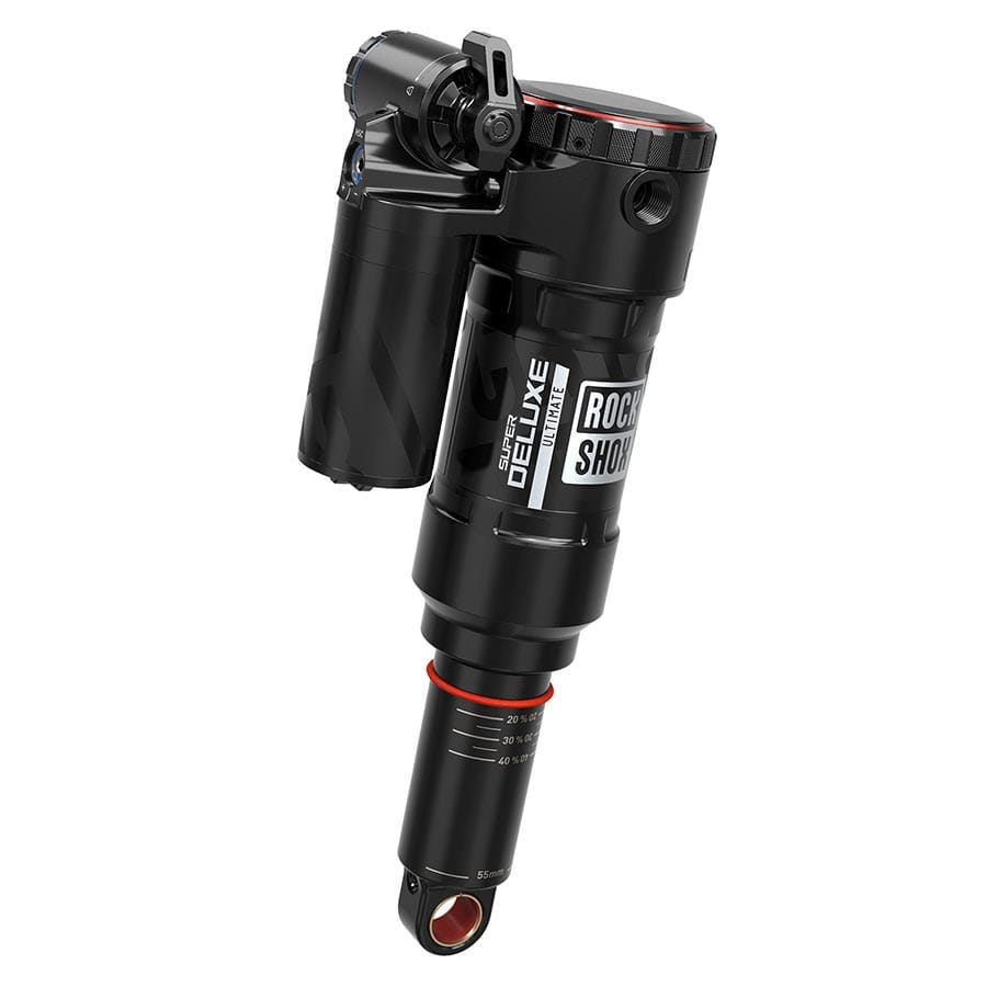 RockShox Super Deluxe Ultimate RC2T 185x47.5, Shaft Eyelet: Trunnion, Body Eyelet: Standard, Linear, 0 Neg/1 Pos Token, Linear Reb/LowComp, 320lb Threshold (140868-52) Parts - Suspension - Rear Shocks