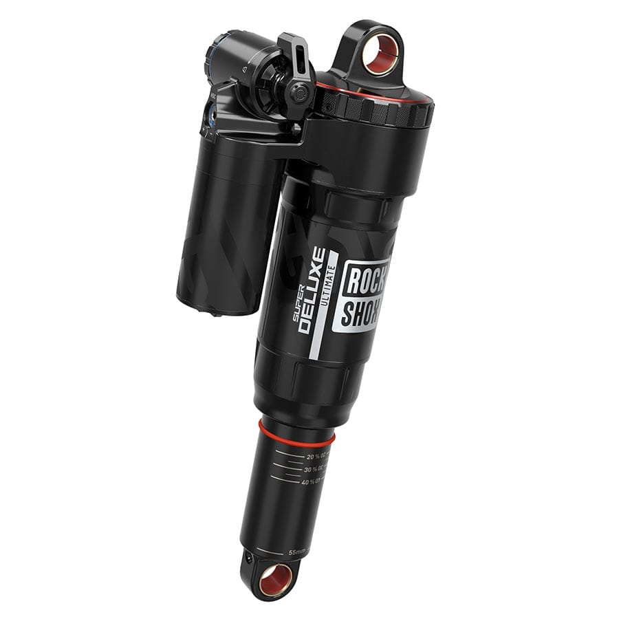 RockShox Super Deluxe Ultimate RC2T RockShox, Super Deluxe Ultimate RC2T, Rear shock, 230x62.5, Shaft Eyelet: Standard, Body Eyelet: Bearing, Linear Air, 0Neg/1Pos Tokens, LinearReb/MComp, 320lb Lockout Rear shocks