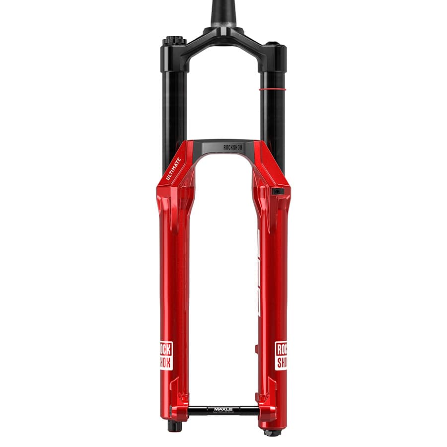 RockShox ZEB Ultimate B1 29'', Linear XL W/ButterCup, 160mm, 1-1/8''-1.5'', 15x110mm TA, Rake: 44mm, Red Suspension Forks