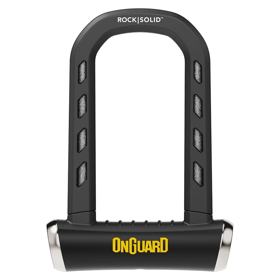 RockSolid Onguard, RockSolid, U-Lock, Key, 90x175mm, 3.55''x6.90'', Thickness in mm: 14mm, Black U-Locks