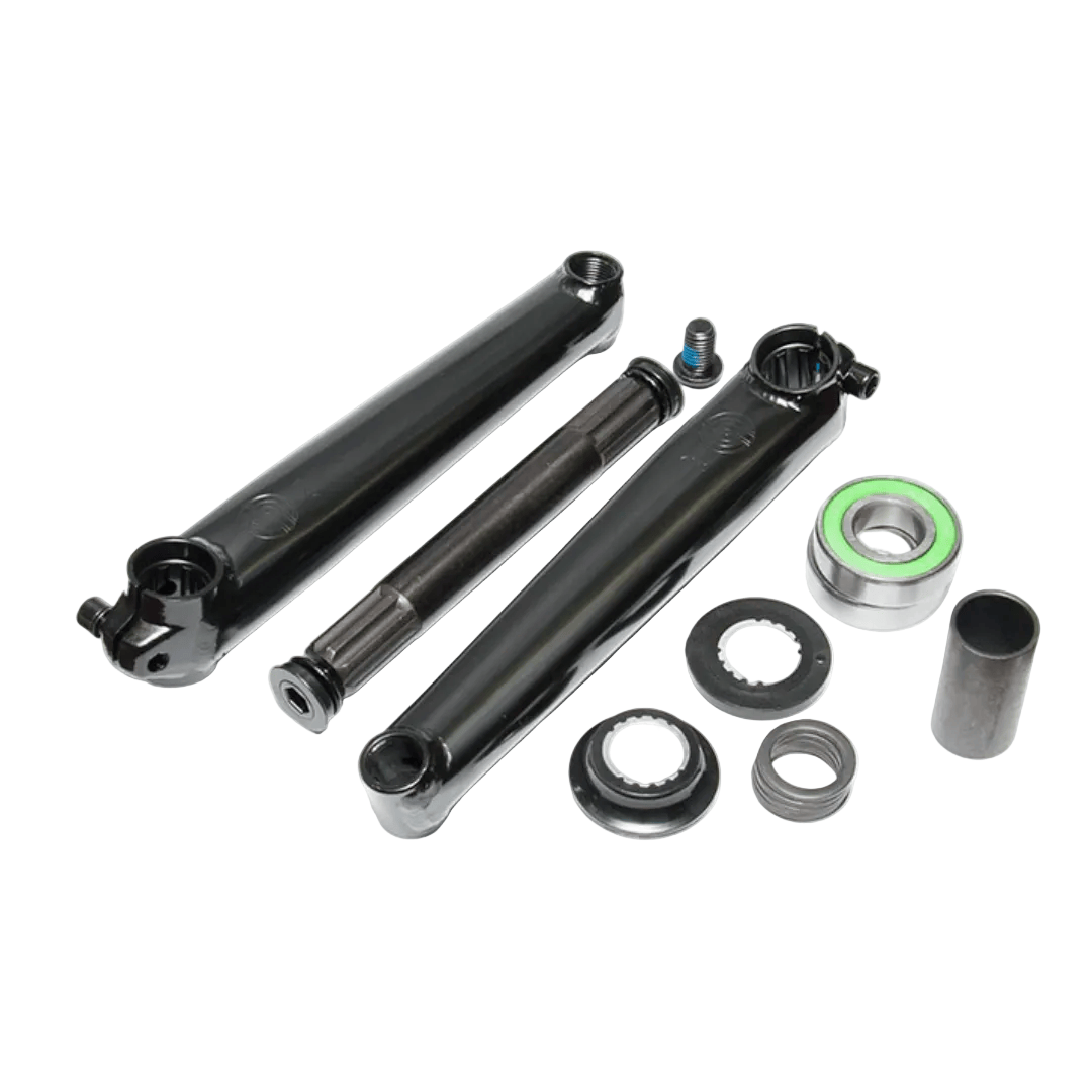 Salt Revo Crankset, Spindle: 19mm, 19mm, 175mm, Black, BMX, Set Parts - Cranksets