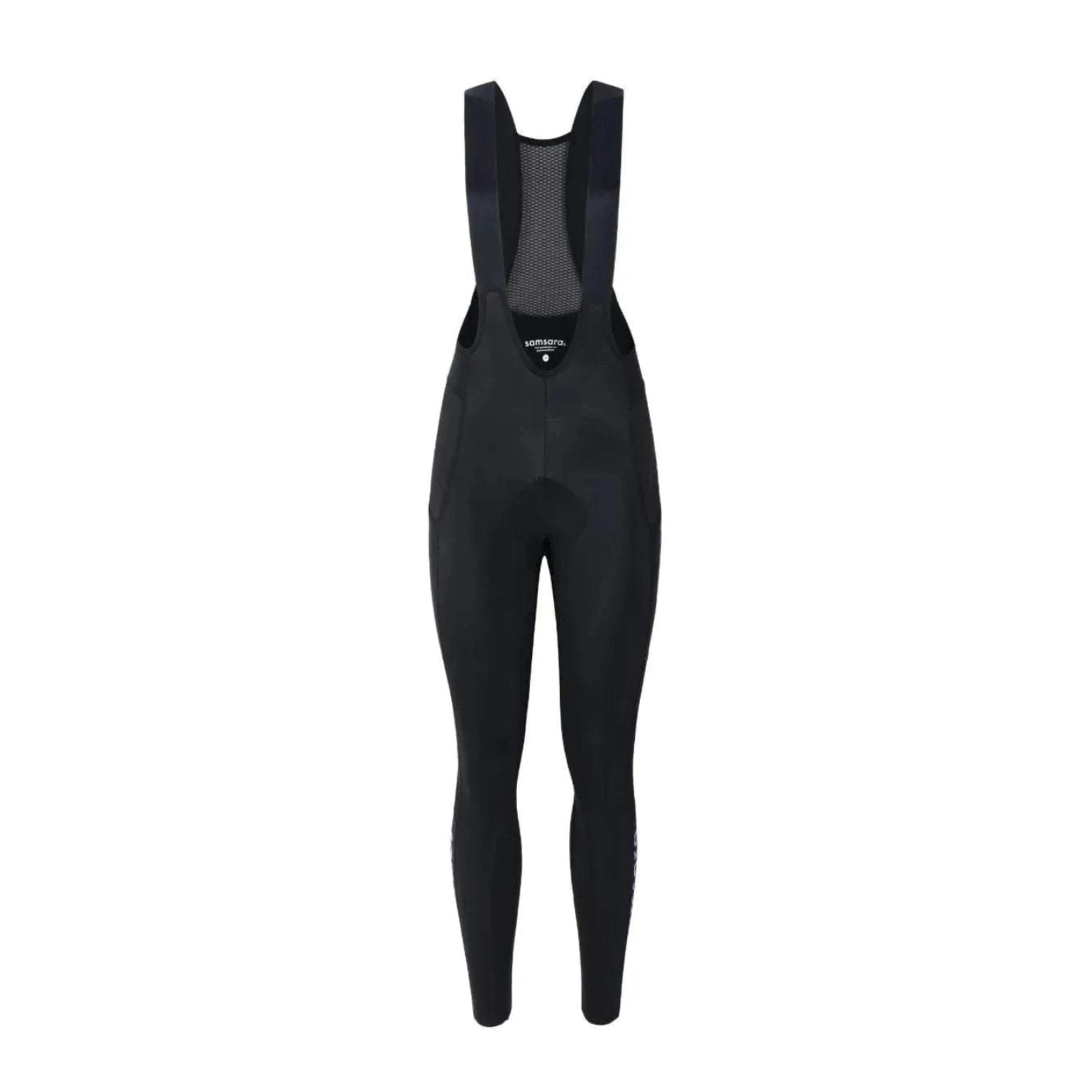 Samsara Elevated Thermal Bib Tights XS / Black/Iris
