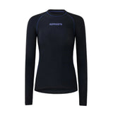 Samsara Long-Sleeve Thermal Base Layer Black/Iris / XS