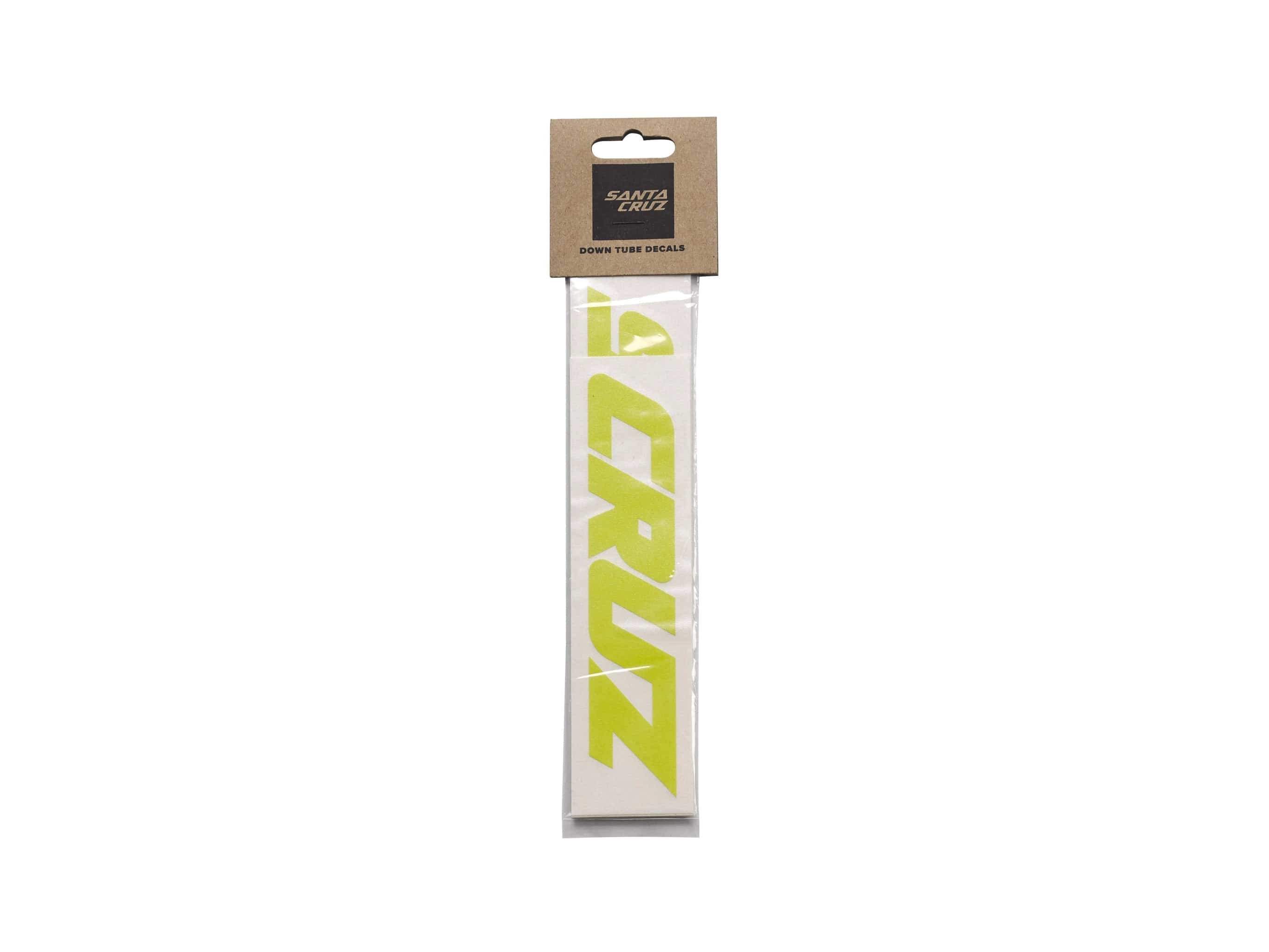 Santa Cruz Custom Downtube Decal Yellow Unclassified